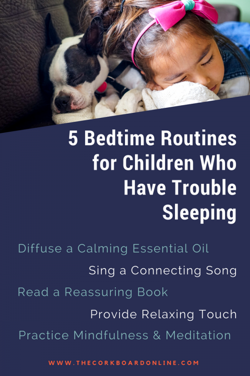 bedtime routines trouble sleeping children