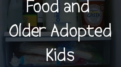 food and older adopted teens