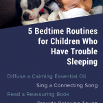 bedtime routines trouble sleeping children