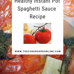 spaghetti sauce recipe instant pot